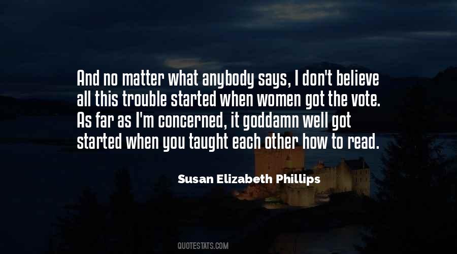 Susan Elizabeth Phillips Quotes #395022