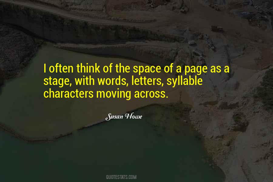 Susan Howe Quotes #45545