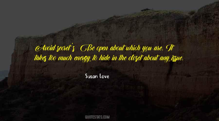 Susan Love Quotes #702321