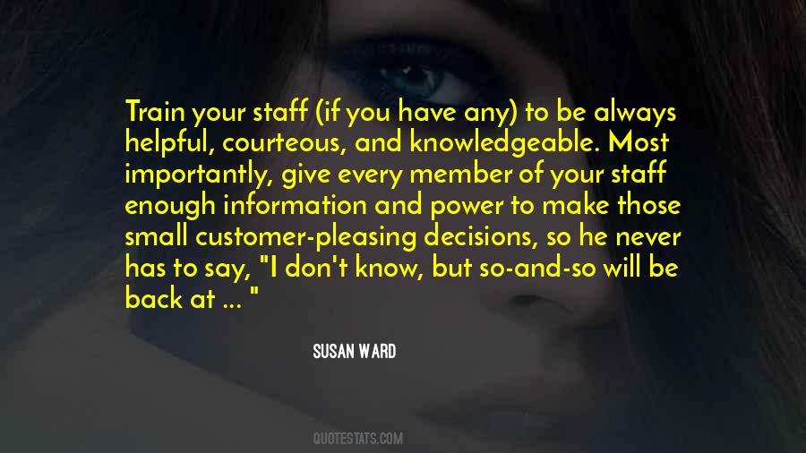 Susan Ward Quotes #655563