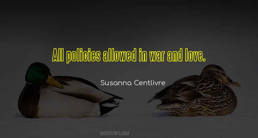 Susanna Centlivre Quotes #930614