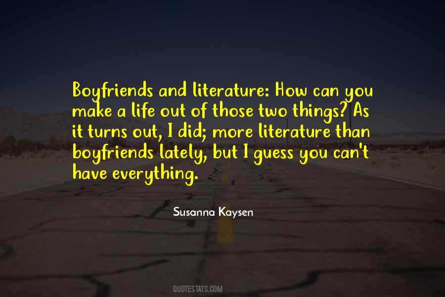 Susanna Kaysen Quotes #1248481