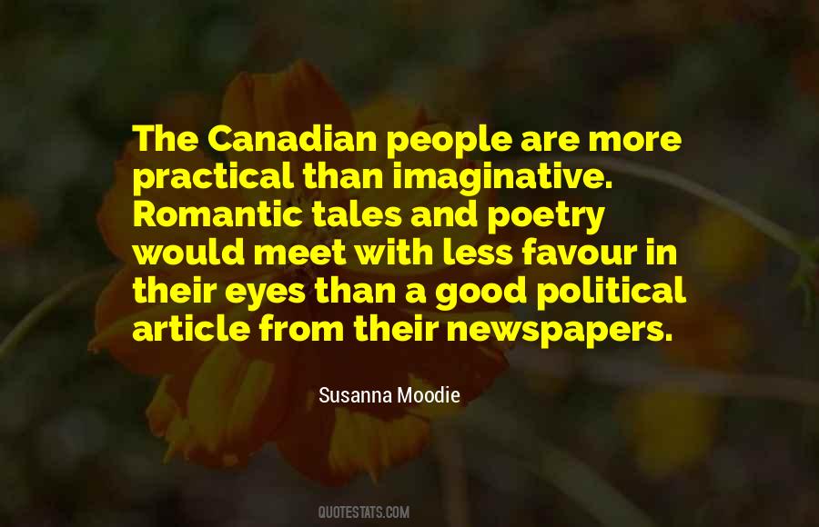 Susanna Moodie Quotes #1815285