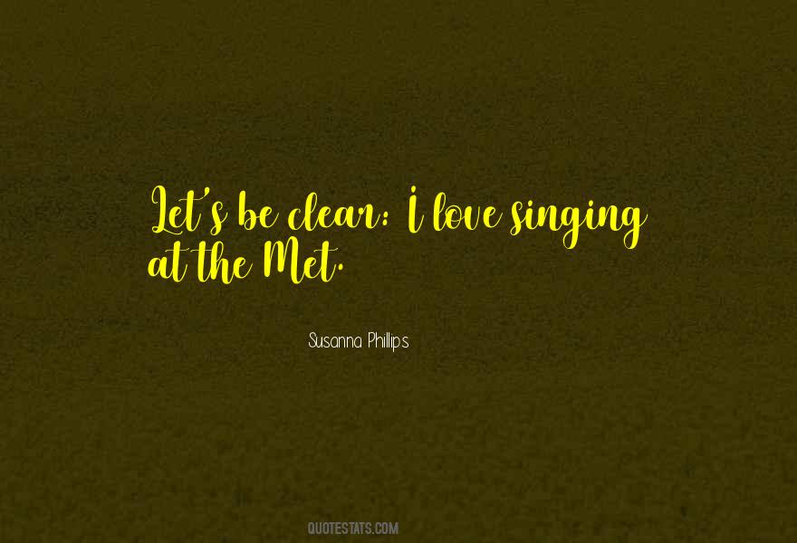 Susanna Phillips Quotes #1314709