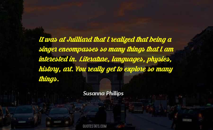 Susanna Phillips Quotes #1429079