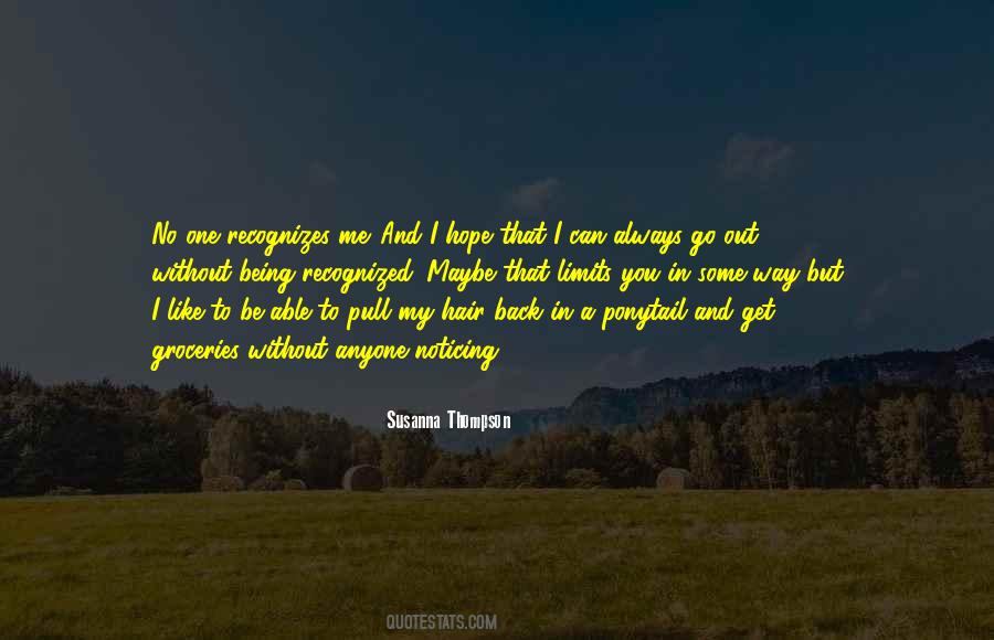 Susanna Thompson Quotes #983837