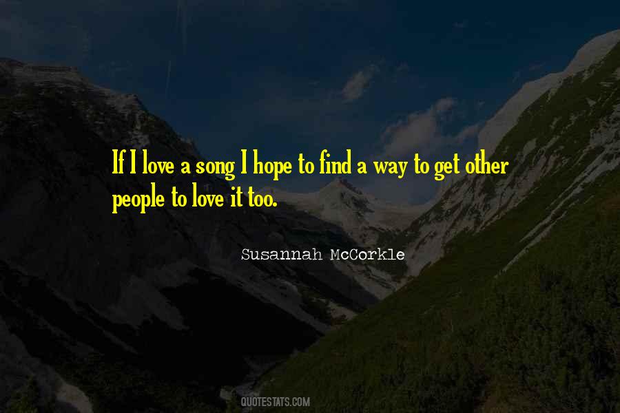 Susannah McCorkle Quotes #1473907