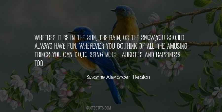 Susanne Alexander-Heaton Quotes #1535058