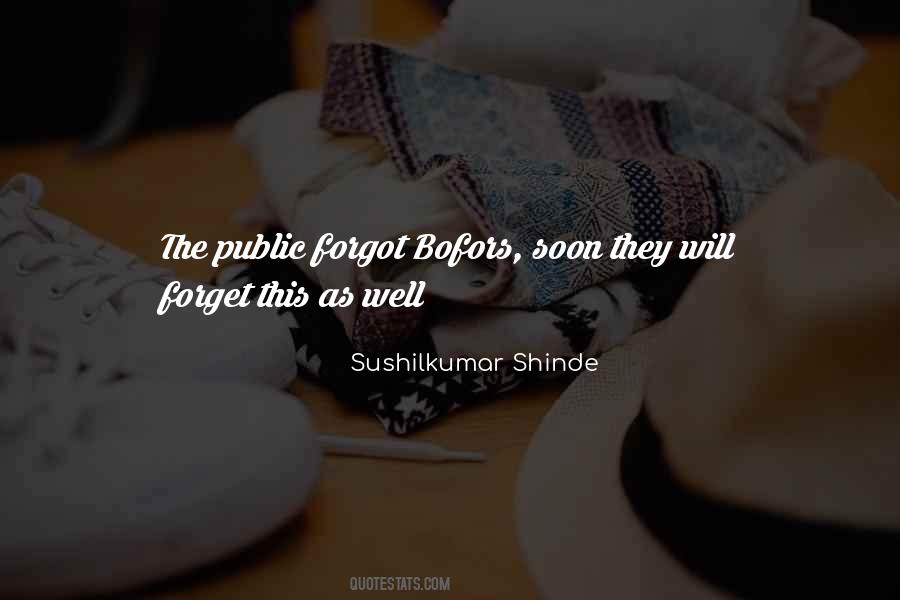 Sushilkumar Shinde Quotes #188388
