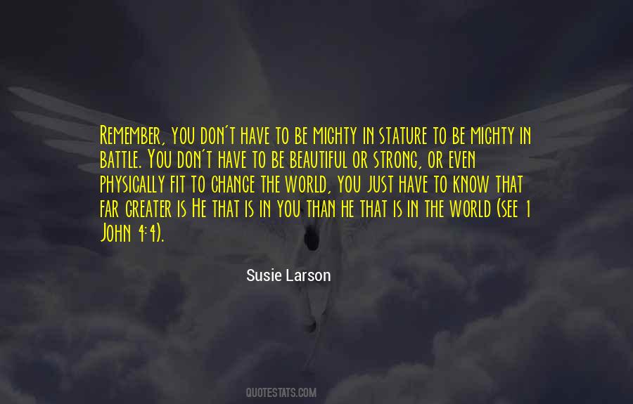 Susie Larson Quotes #1729529