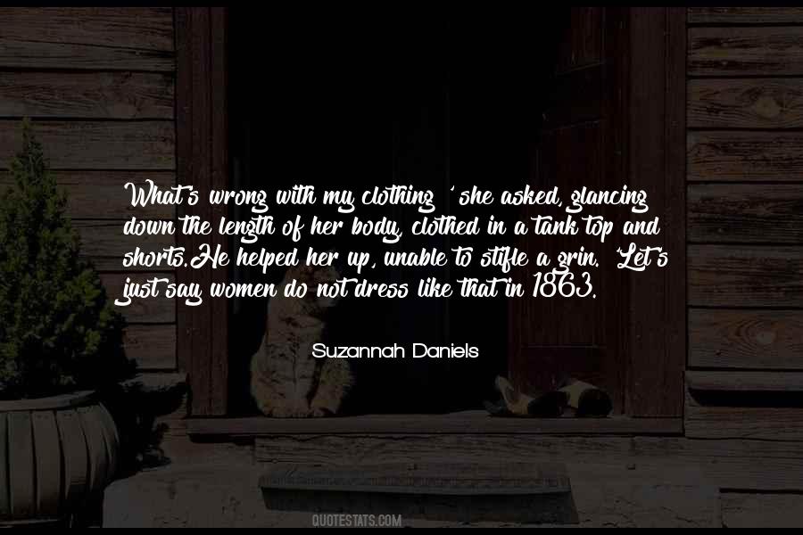 Suzannah Daniels Quotes #1633571