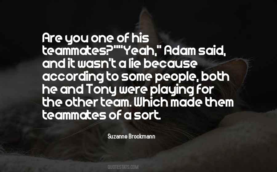 Suzanne Brockmann Quotes #1199882