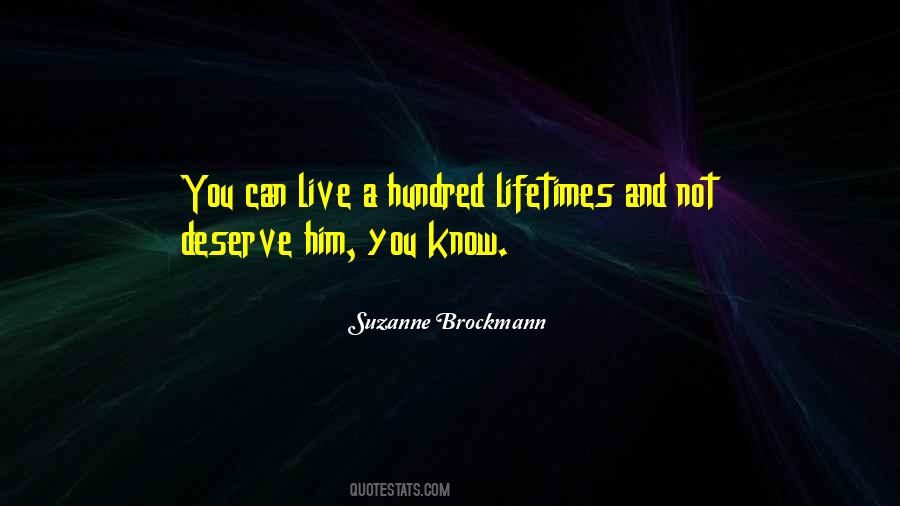 Suzanne Brockmann Quotes #246883
