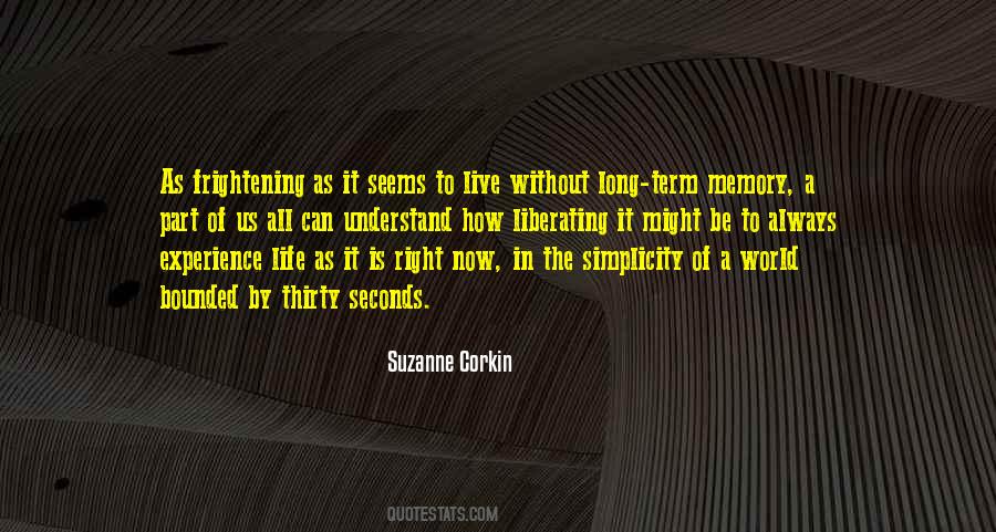 Suzanne Corkin Quotes #690041