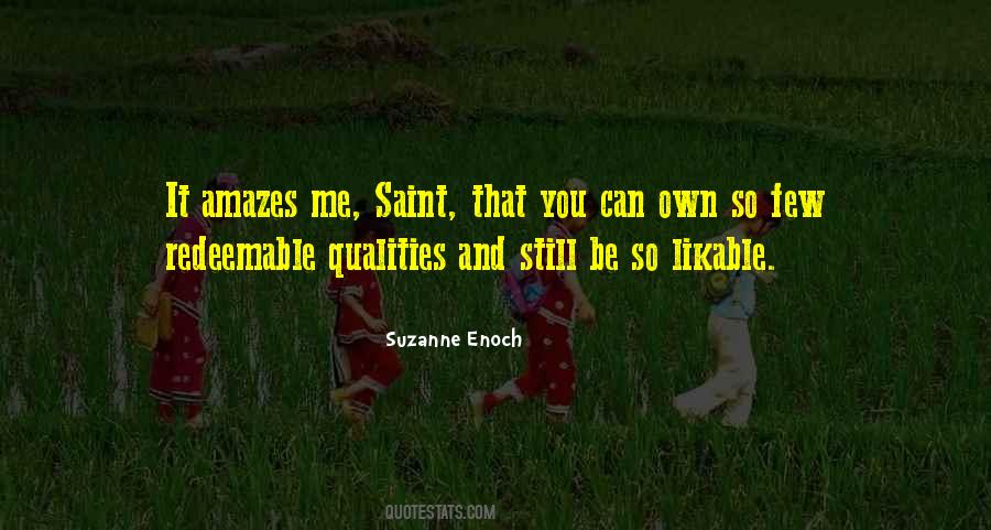 Suzanne Enoch Quotes #308176