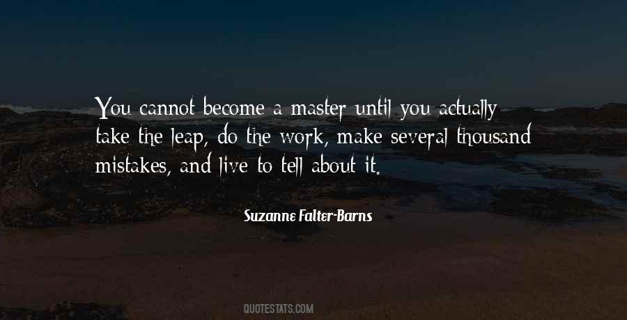 Suzanne Falter-Barns Quotes #706560