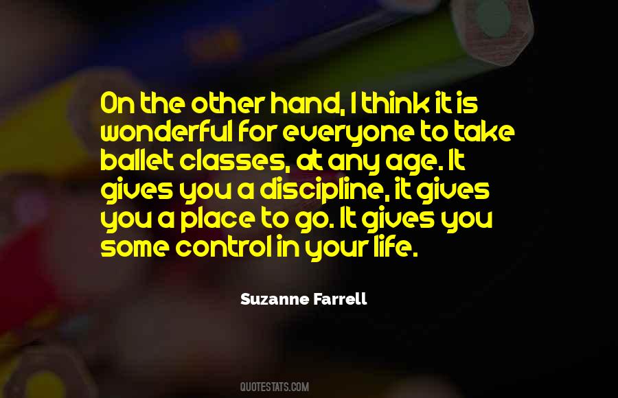 Suzanne Farrell Quotes #326116