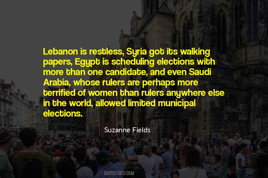 Suzanne Fields Quotes #434890