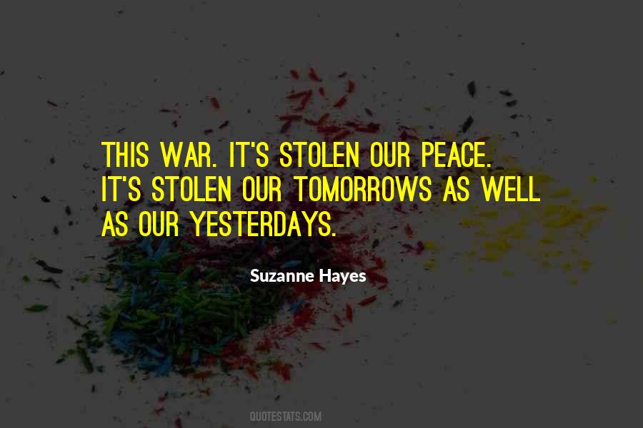 Suzanne Hayes Quotes #337165