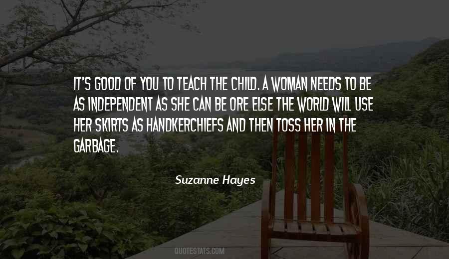 Suzanne Hayes Quotes #881318
