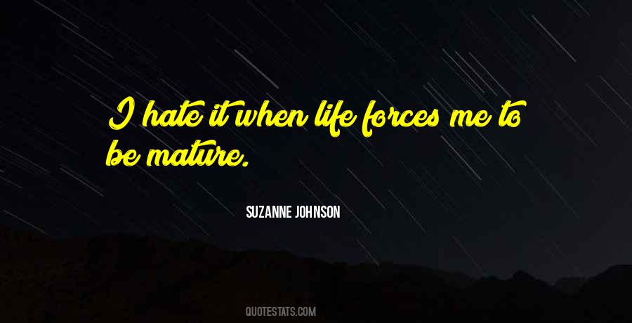 Suzanne Johnson Quotes #1716024