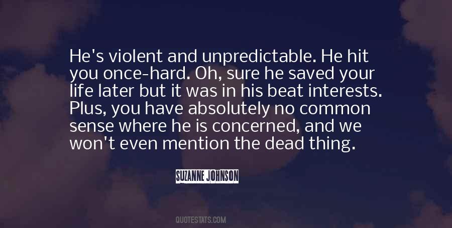 Suzanne Johnson Quotes #629753