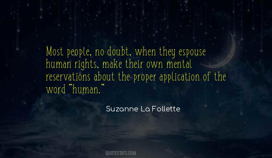 Suzanne La Follette Quotes #1204215