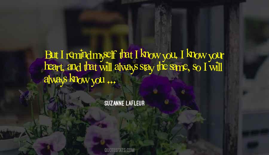 Suzanne LaFleur Quotes #803477