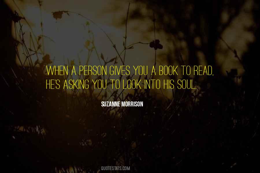 Suzanne Morrison Quotes #1837318