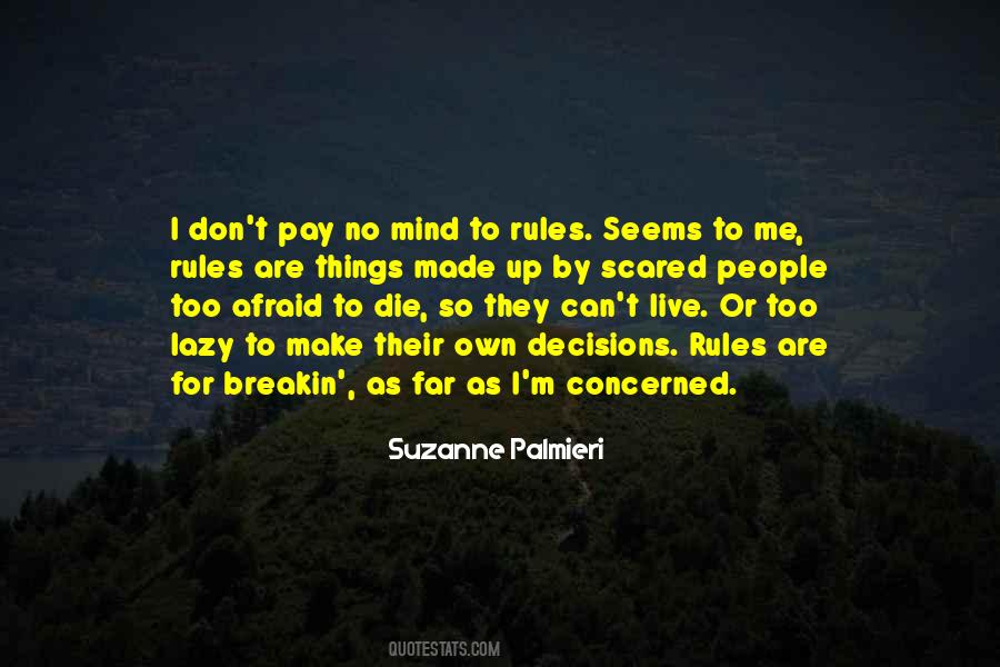 Suzanne Palmieri Quotes #1781525