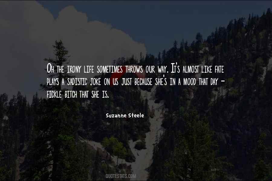 Suzanne Steele Quotes #194641