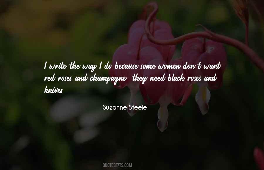 Suzanne Steele Quotes #976069