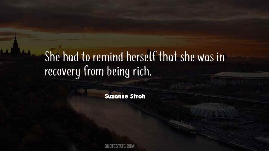 Suzanne Stroh Quotes #1479494