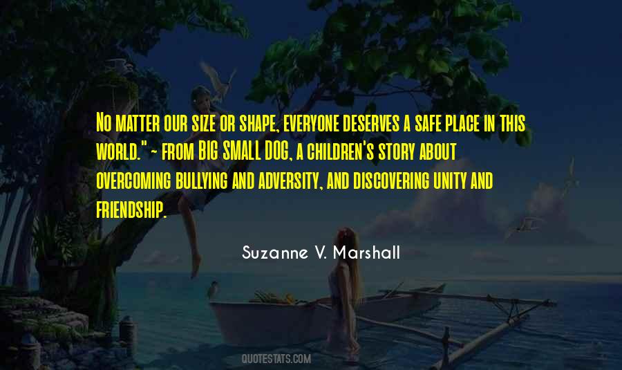 Suzanne V. Marshall Quotes #1049473