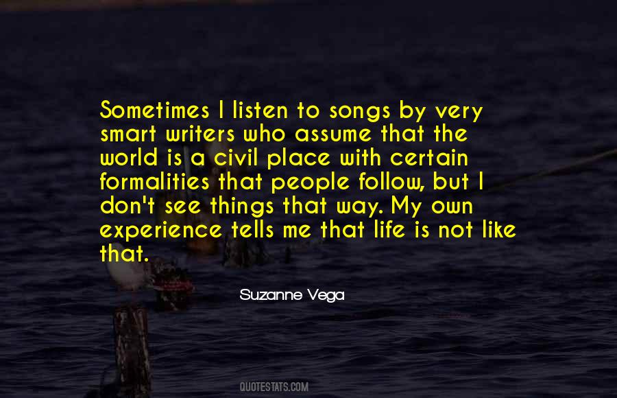 Suzanne Vega Quotes #783180
