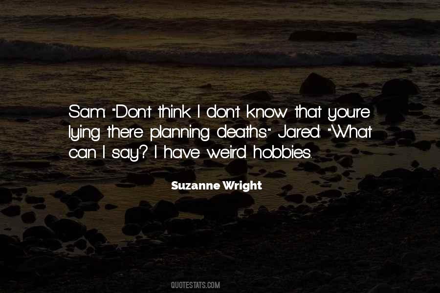 Suzanne Wright Quotes #106049