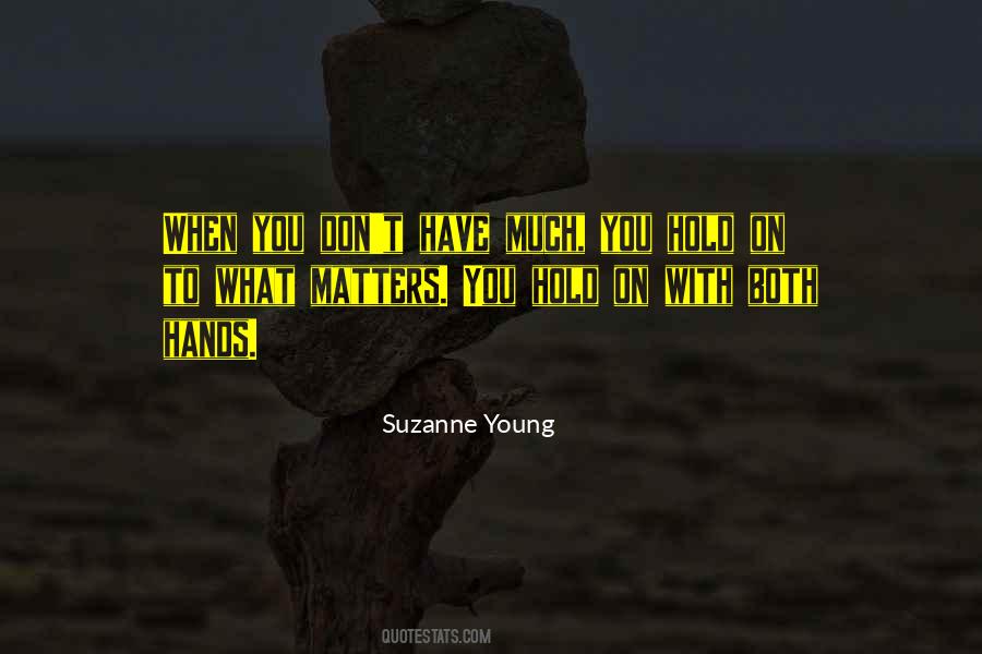 Suzanne Young Quotes #1659255