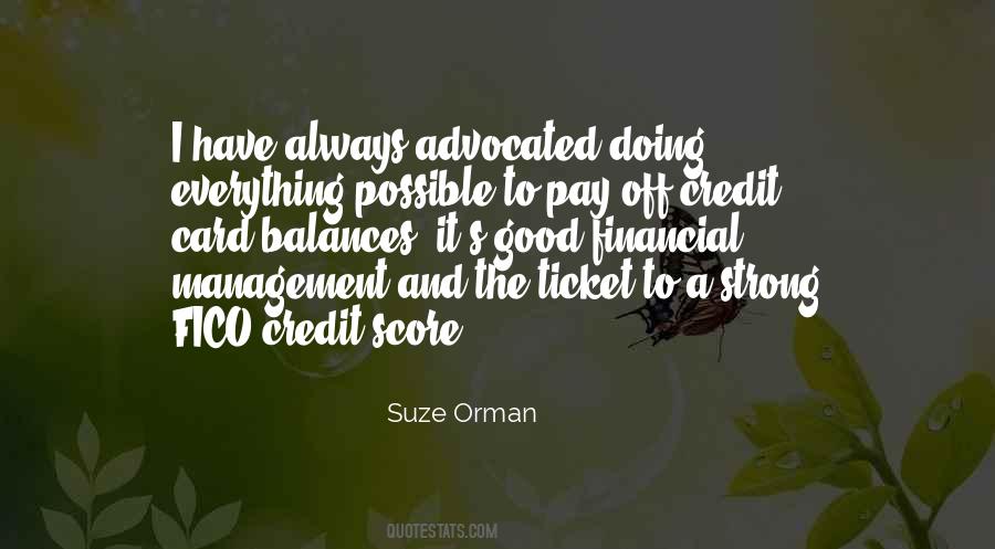 Suze Orman Quotes #1217718