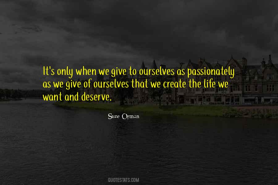 Suze Orman Quotes #1276535