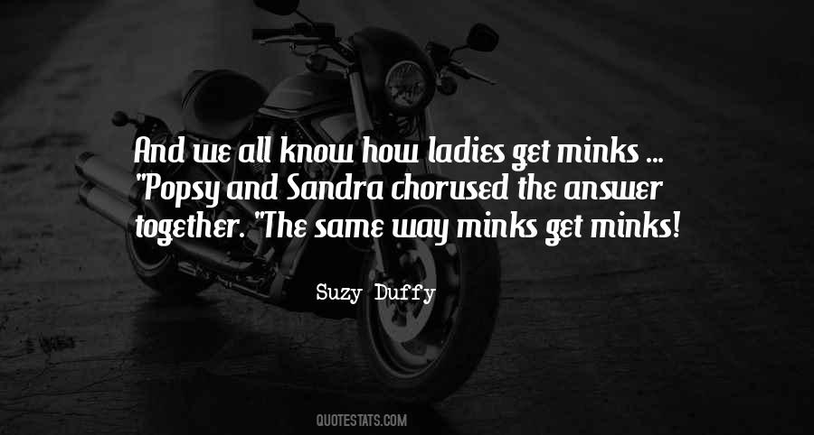 Suzy Duffy Quotes #1246342