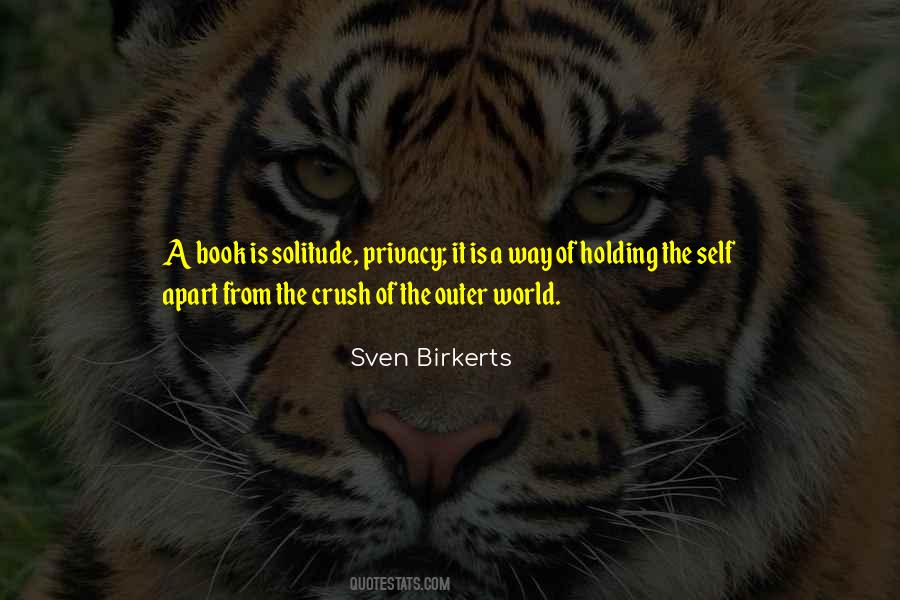 Sven Birkerts Quotes #868185