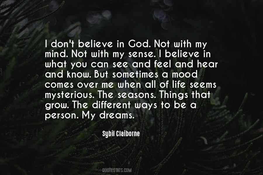 Sybil Claiborne Quotes #654298