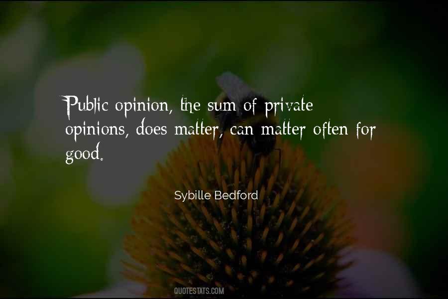 Sybille Bedford Quotes #1204328