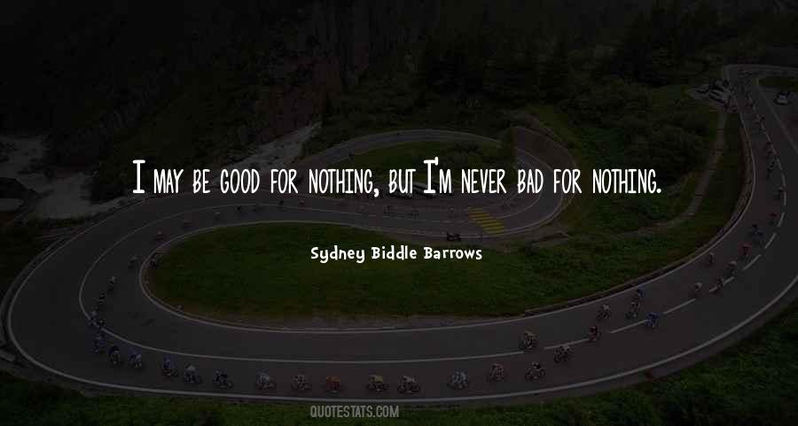Sydney Biddle Barrows Quotes #1633276
