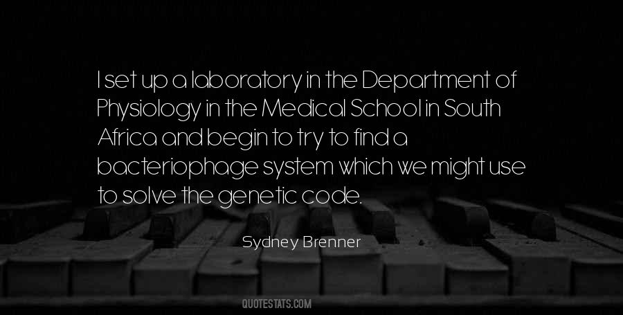 Sydney Brenner Quotes #700234