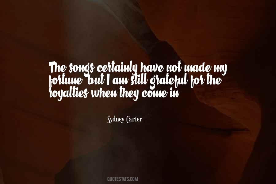 Sydney Carter Quotes #1272797