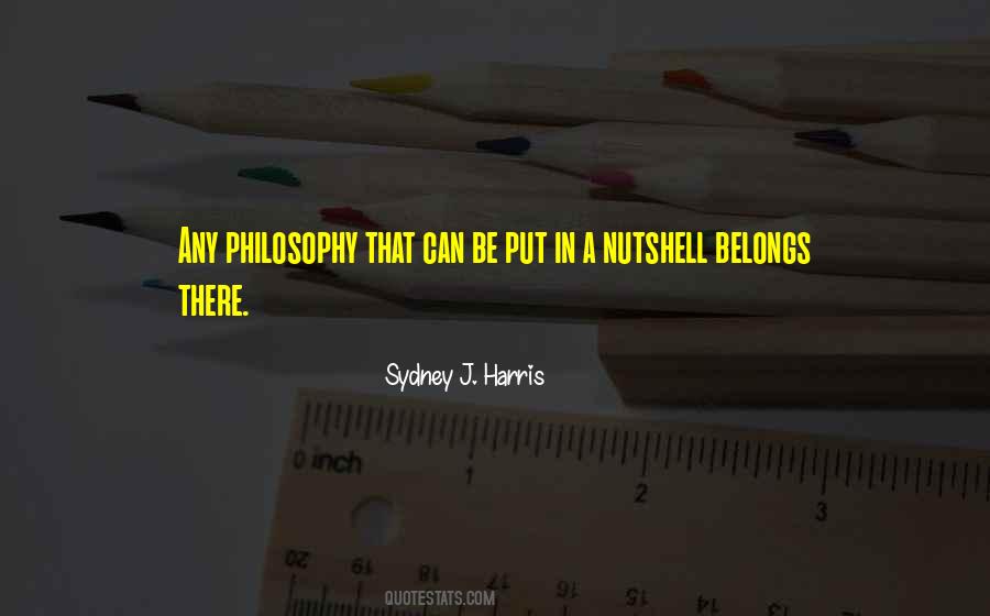 Sydney J. Harris Quotes #145846