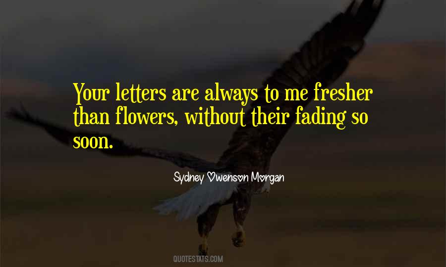 Sydney Owenson Morgan Quotes #949218