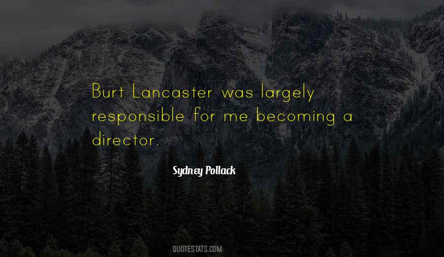 Sydney Pollack Quotes #1777777