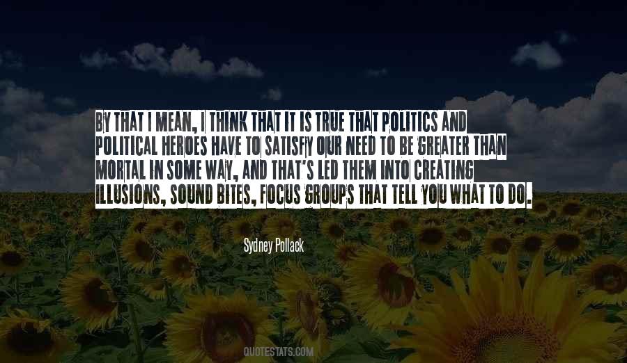 Sydney Pollack Quotes #508754